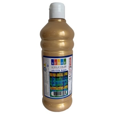 Südor Akrilik Boya 500 ML - Altın