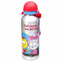 Kral Şakir Aluminyum Matara 500 ML / Kırmızı Kapak