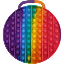 Pop It Gökkuşağı - XXL Yuvarlak