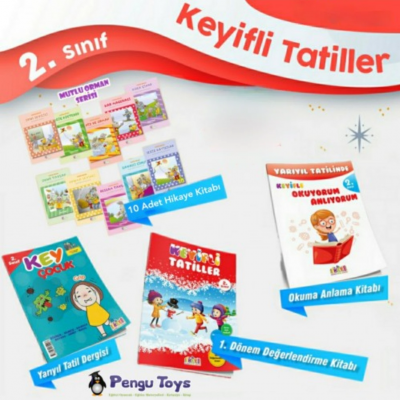 2. Sınıf Keyifli Tatiller Tatil Kitabı Seti