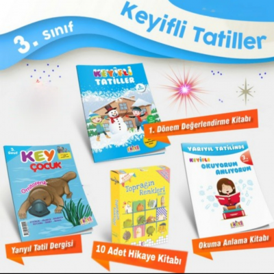 3. Sınıf Keyifli Tatiller Tatil Kitabı Seti