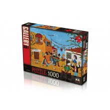 1000 Parça Puzzle / Pueblo