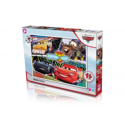100 Parça Puzzle Cars