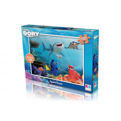 100 Parça Puzzle Finding Dory