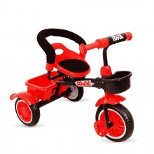 Metal Üç Tekerlekli Bisiklet - Kırmızı