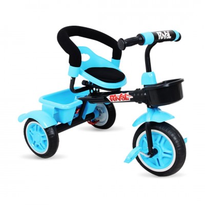 Metal Üç Tekerlekli Bisiklet - Mavi