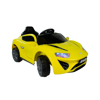 12V Akülü Uzaktan Kumandalı Araba Sarı