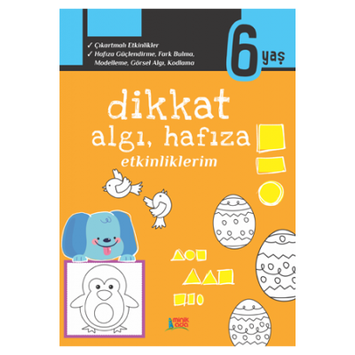 Dikkat, Algı, Hafıza Etkinliklerim / 6 Yaş