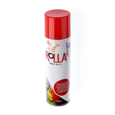 Rolla Sprey Boya 170 ml Kırmızı