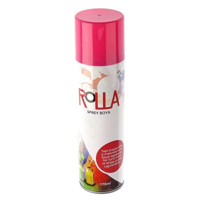 Rolla Sprey Boya 170 ml Pembe