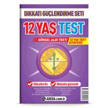 Dikkati Güçlendirme Seti Test 12 Yaş