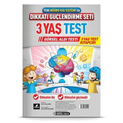 Dikkati Güçlendirme Seti Test 3 Yaş