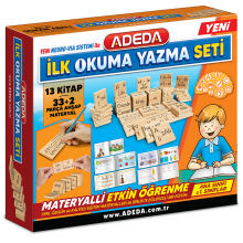 İlk Okuma Yazma Seti / Anasınıfı - 1.Sınıflar İçin