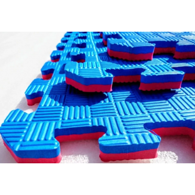 Eva Yer Zemini 26mm / 100x100 Cm - Mavi Kırmızı