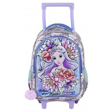 Muggle Princess Çekçekli İlkokul Sırt Çantası