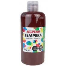 Alpino Tempera Suluboya 500ml / Kahverengi