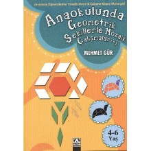 Anaokulunda Geometrik Şekillerle Mozaik Çalışmaları