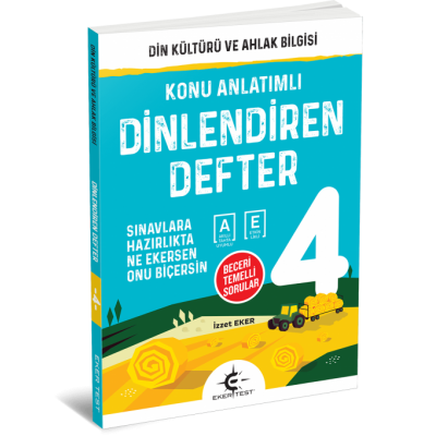 Dinlendiren Defter 4.Sınıf