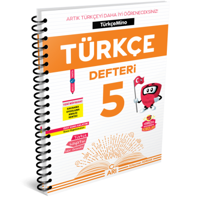 TürkçeMino 5.Sınıf Akıllı Türkçe Defteri