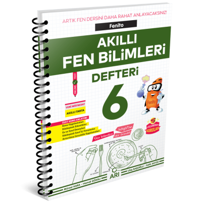 Fenito 6.Sınıf Akıllı Fen Bilimleri Defteri