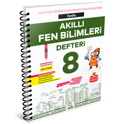 Fenito 8.Sınıf Akıllı Fen Bilimleri Defteri