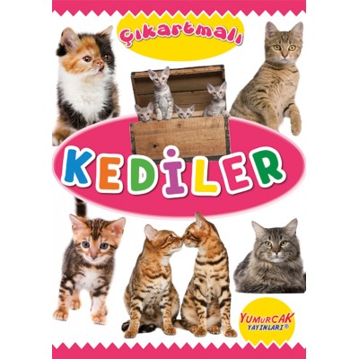 Çıkartmalı Hayvanlar Serisi / Kediler