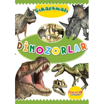 Çıkartmalı Hayvanlar Serisi / Dinozorlar