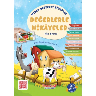 Değerlerle Hikayeler / 10 Kitap