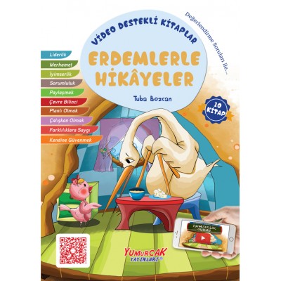 Erdemlerle Hikayeler / 10 Kitap