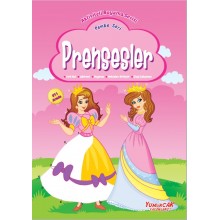 Aktiviteli Boyama Pembe Seri / Prensesler