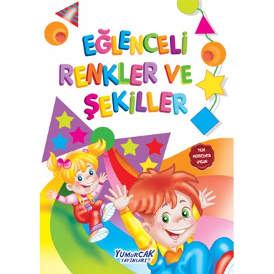 Eğlenceli Renkler ve Şekiller Kavram Kitabı