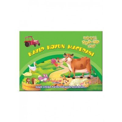 Hareketli Pop Up Kitap / Kayıp Koyun Macerası