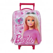 Barbie Çekçekli Anaokul Çantası / Pembe