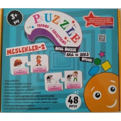 Puzzle Yapboz - Eşleştirme / Meslekler 2