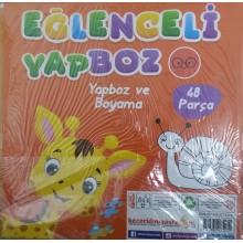 Yapboz ve Boyama / Hayvanlar 48 parça