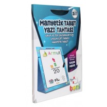 Manyetik Tablet Yazı Tahtası - Mavi