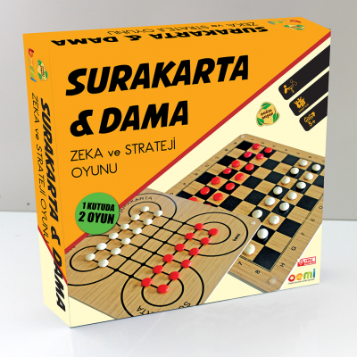 Bemi - Ahşap Sürakarta & Dama