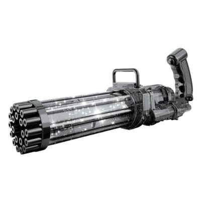 21 Namlulu Büyük Işıklı Mini Gun Balon Tabancası