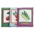 Eğitici Soft Kartlar / Meyve ve Sebzeler - 6 Kart