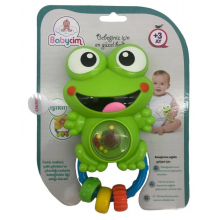 Sesli Pilli Kurbağa Çıngırak
