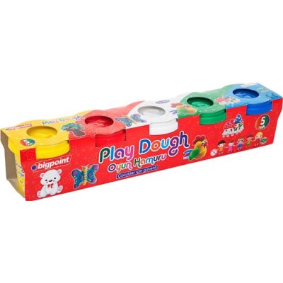 Oyun Hamuru 5'li set 400 gr