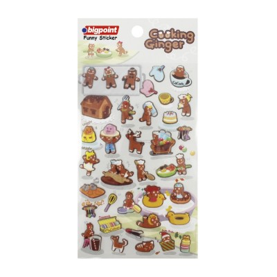 Funny Stıcker Zencefilli Kurabiye