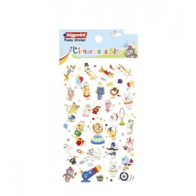 Funny Stıcker Sirk Hayvanları