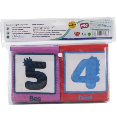 Eğitici Soft Kartlar / Sayılar ve Objeler