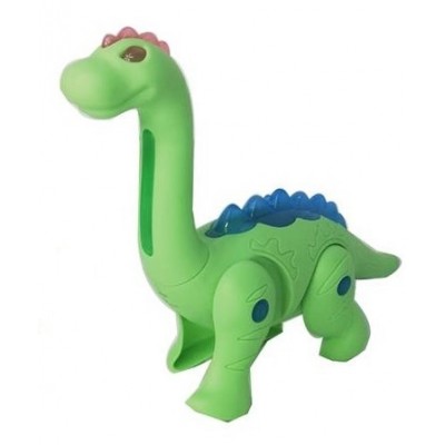 Neşeli Uzun Dinazor Pilli / Yeşil