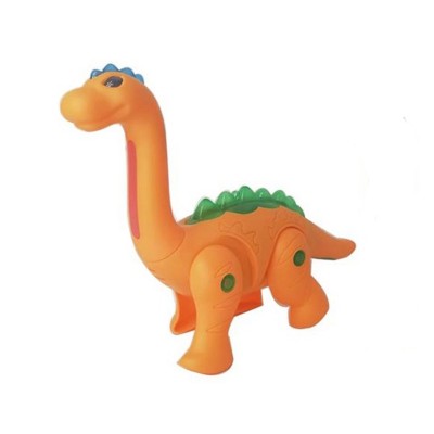 Neşeli Uzun Dinazor Pilli / Turuncu