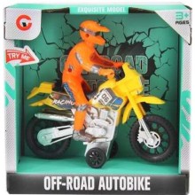 Sesli Işıklı Sürtmeli Arazi Motoru - Sarı