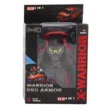 Metal Transformers X - Warıor Dönüşen Robot / Kırmızı