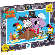 Kral Şakir Frame Puzzle / Korsanlar Diyarı - 35 Parça Kral Şakir Frame Puzzle / Korsanlar Diyarı - 35 Parça