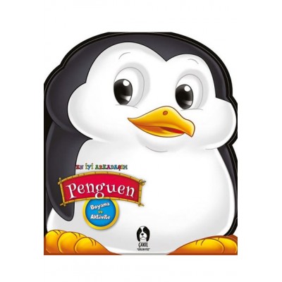 En İyi Arkadaşım Penguen - Boyama ve Aktivite Kitabı